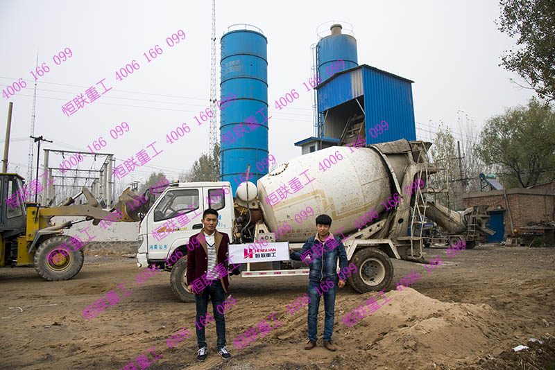 長(zhǎng)垣水泥攪拌車用戶圖片