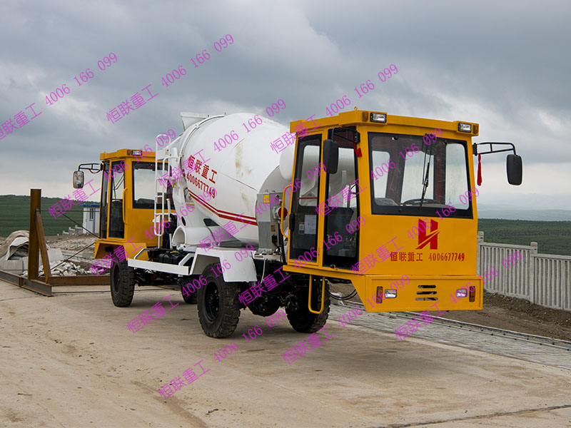 雙頭水泥攪拌車