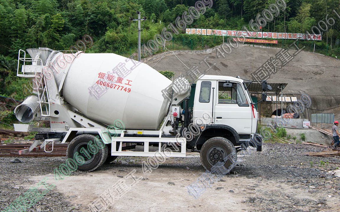 隧道專用攪拌車圖片3