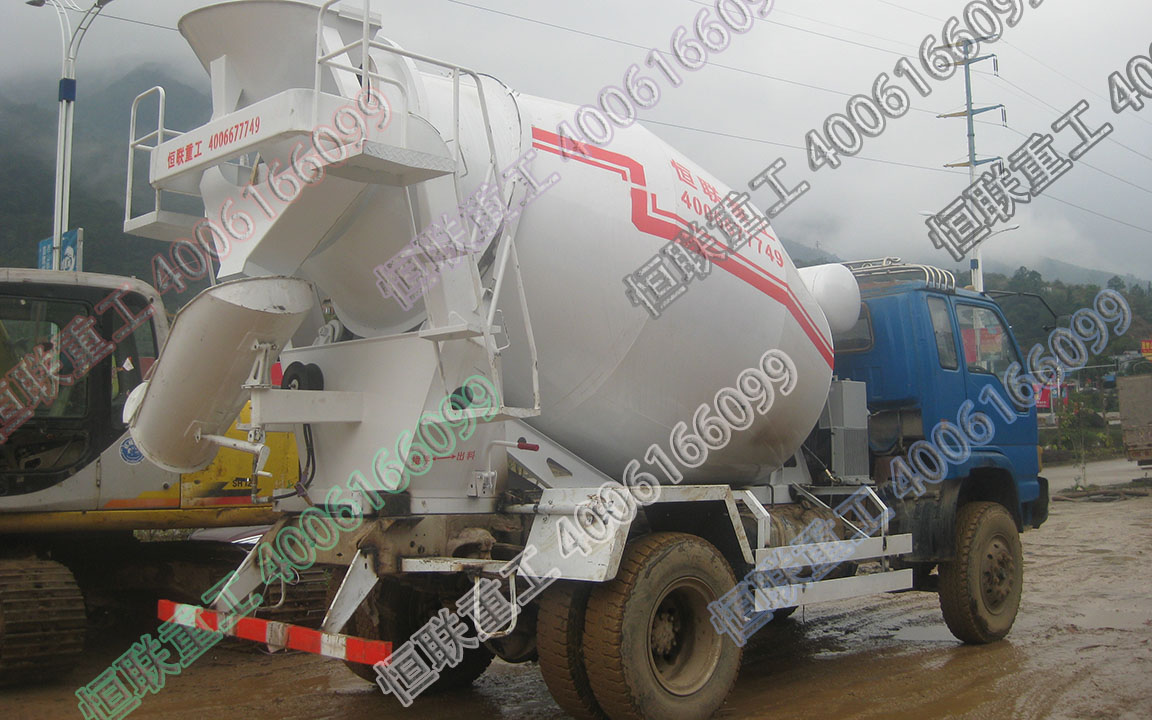 改裝小型攪拌車