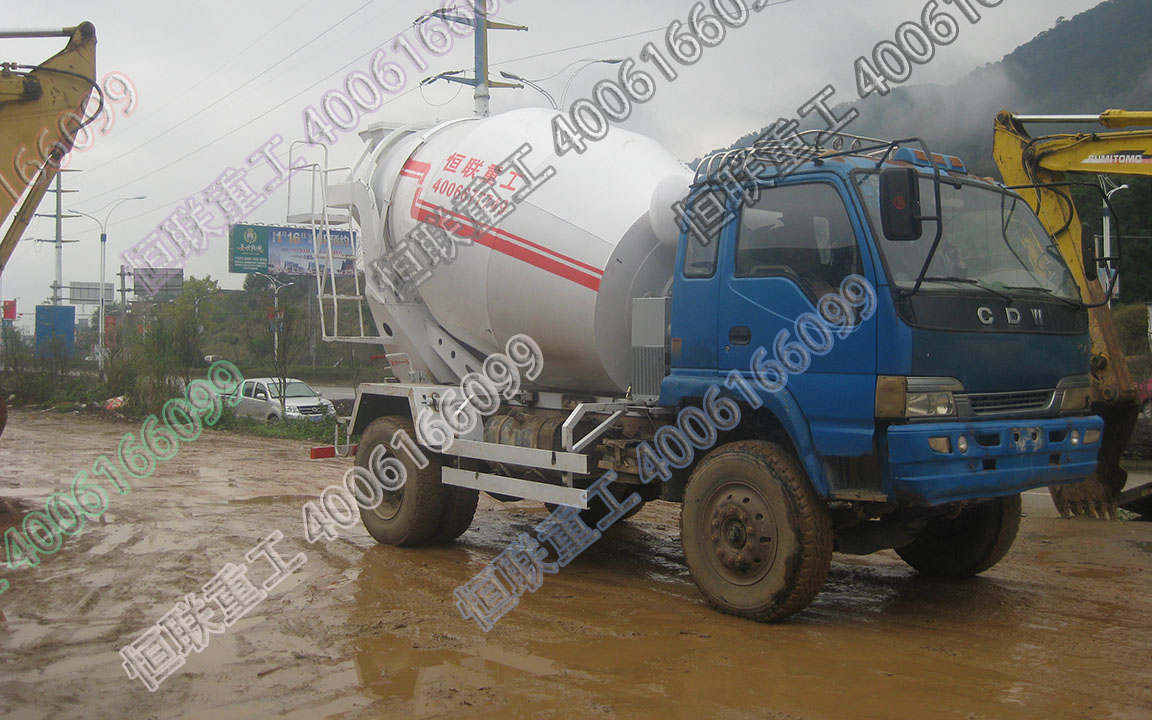 改裝小型攪拌車