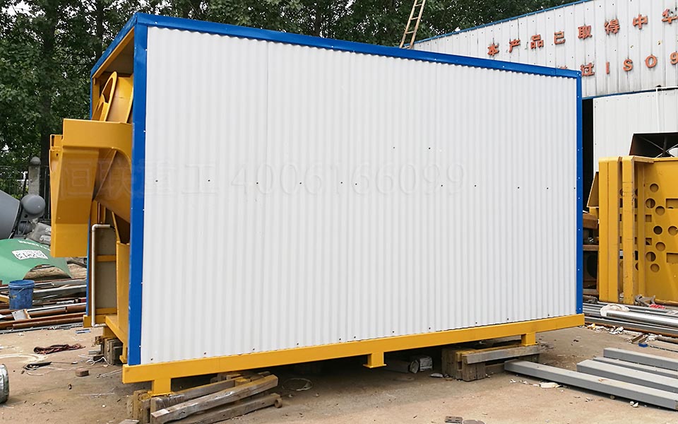 小型攪拌車上裝做砂漿中轉(zhuǎn)