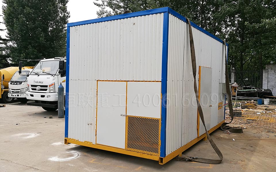 小型攪拌車上裝做砂漿中轉(zhuǎn)設(shè)備